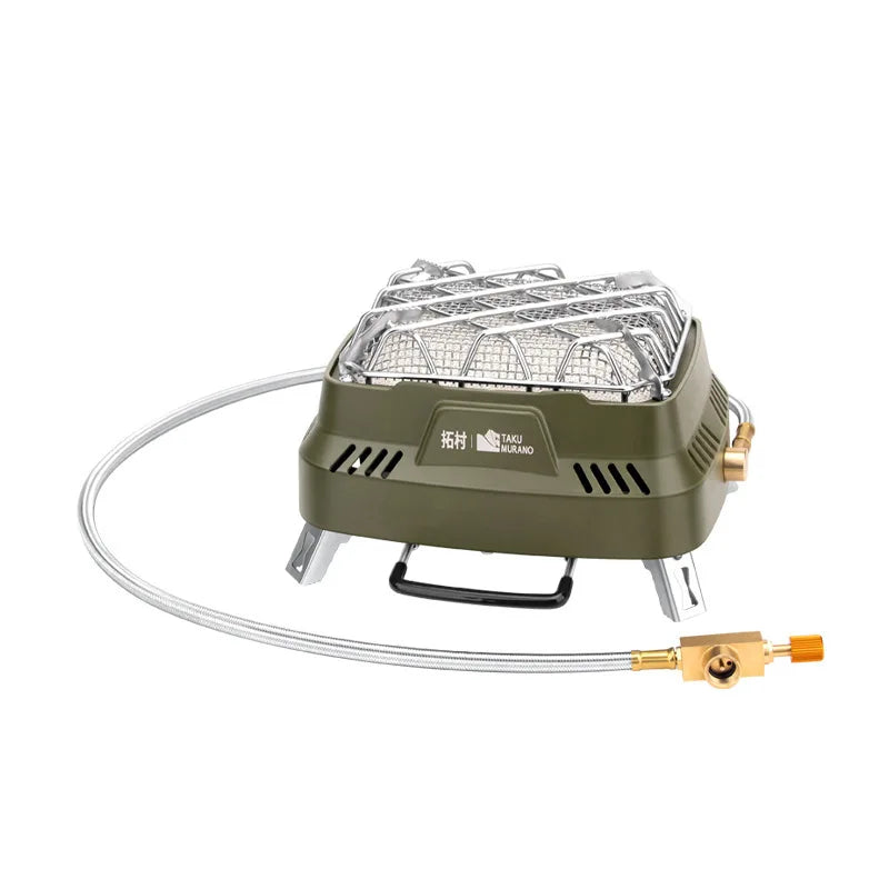 Portable Infrared Propane Heater | 3500W Split Gas Stove for Camping & Outdoor Windproof Heating