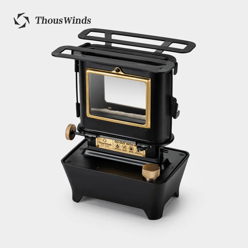 Retro Oil Lamp Stove – Portable 8-Hour Kerosene Lantern & Camping Cooker