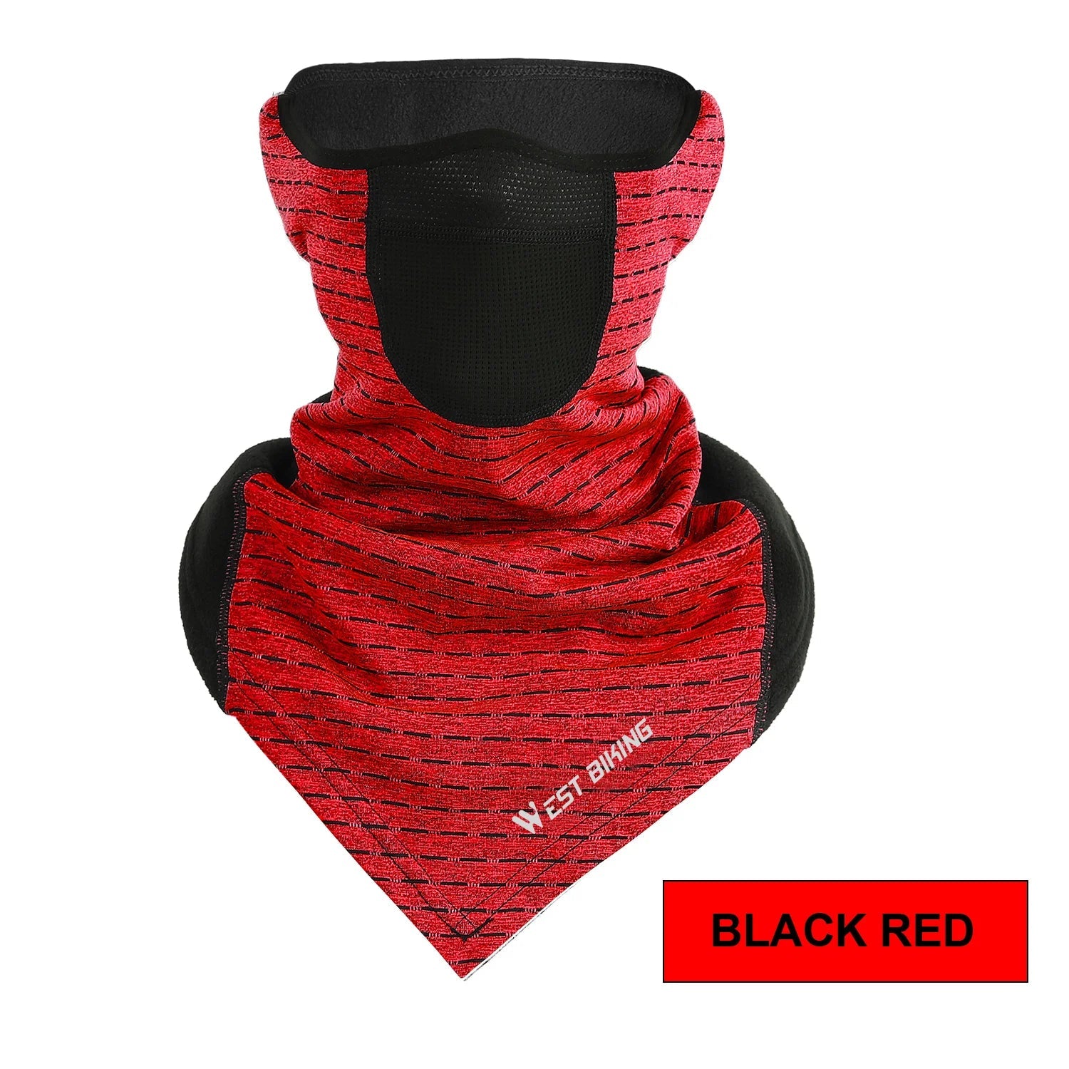 WEST BIKING Winter Windproof Ski Warm Mask Fleece Running Fishing Hiking Scarf Cycling Motorcycle Neck Warmer Thermal Sport Gear Trekker Essentials