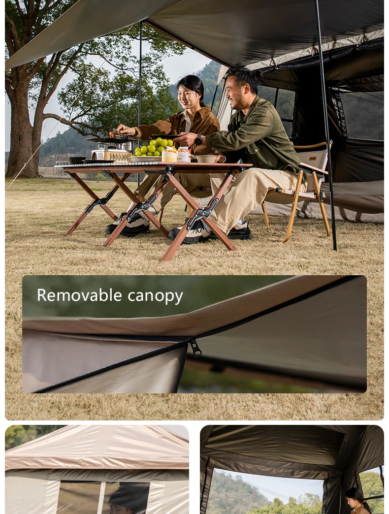 Automatic Camping Tent for 3–4 Persons – Waterproof Family Tent with One-Touch Setup & Canopy Trekker Essentials