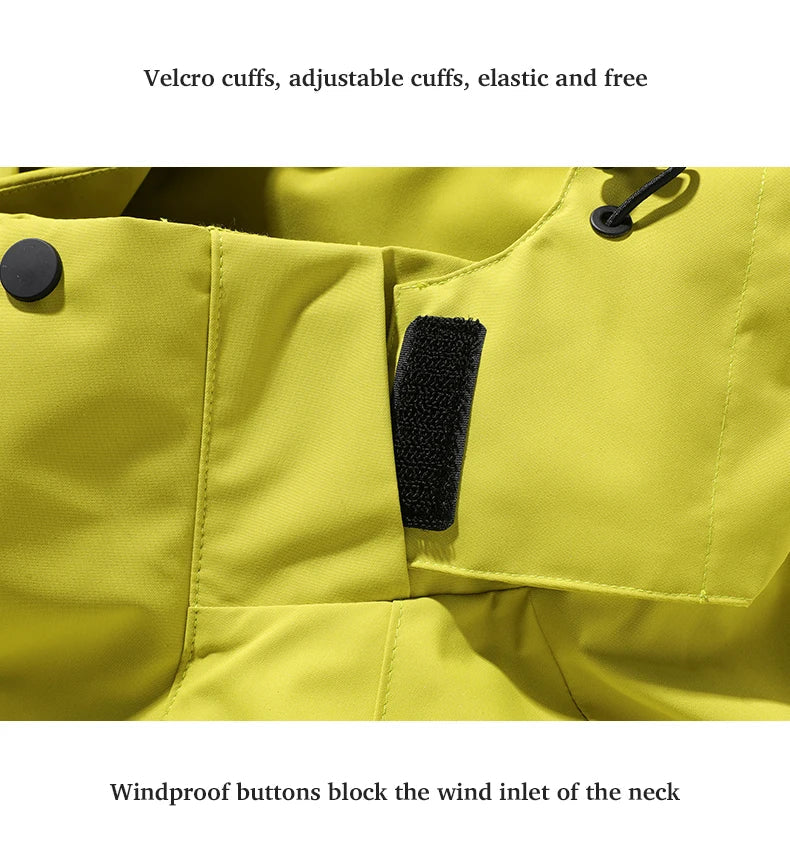 LNGXO Unisex Waterproof Outdoor Jacket Windbreaker Rain Coat for Climbing Hiking Camping Trekking Men Women Windproof Breathable Trekker Essentials