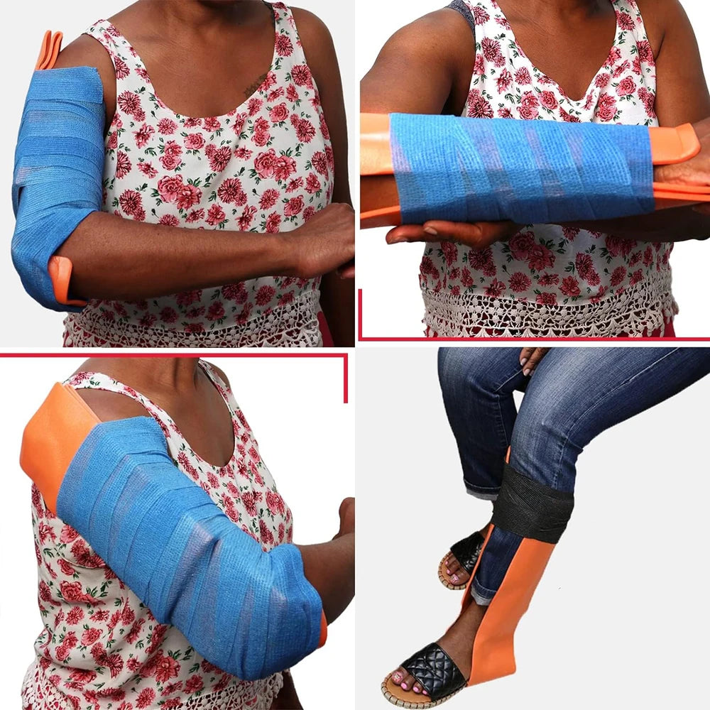 Emergency Aluminum Splint Roll (11×46cm) – Reusable Moldable First Aid Support for Fractures & Injuries Trekker Essentials