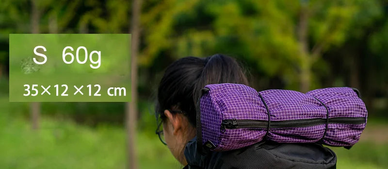 UHMWPE xpac Storage Pack -Ultralight Hiking Backpack Side Pocket Chair Tent Bag Tactical Waterproof Camping Gear Equipment Trekker Essentials
