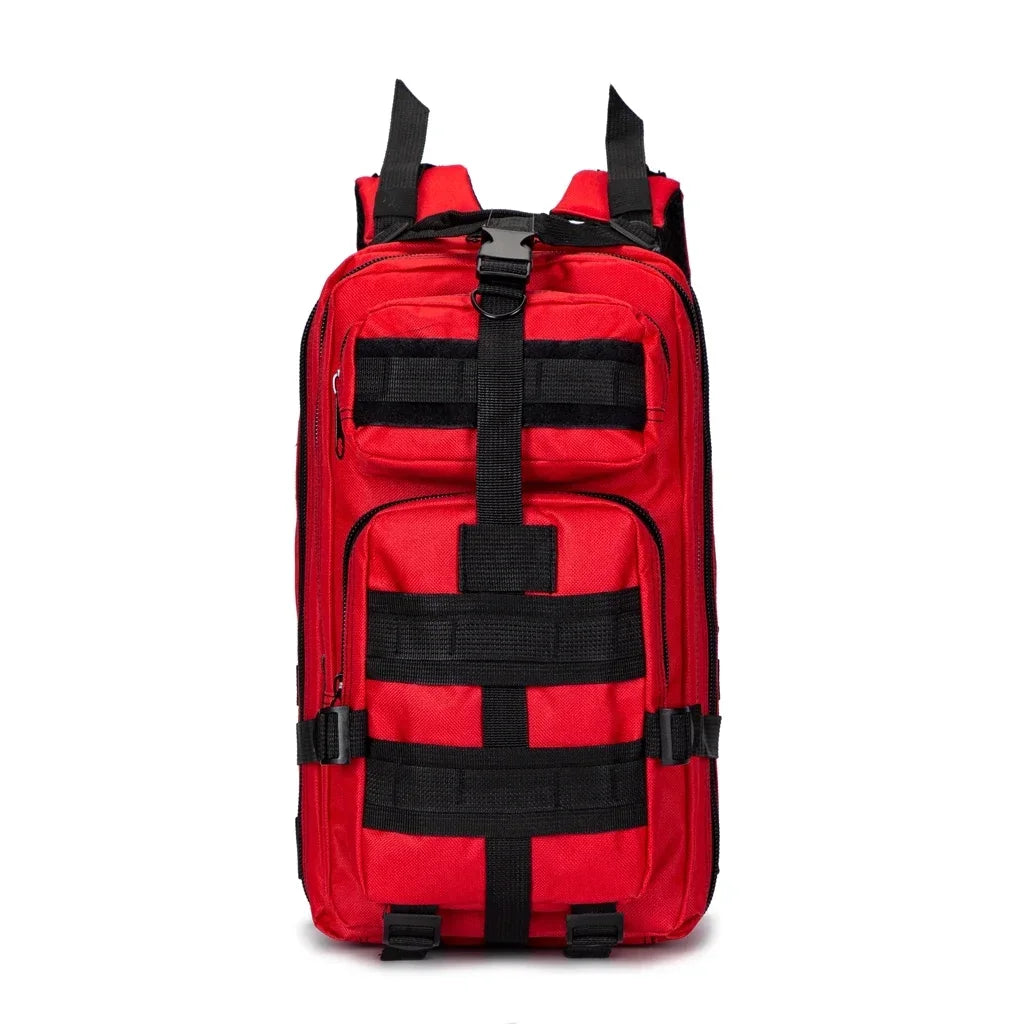 30L Outdoor Backpack First Aid Bag Outdoor Bag Trauma Responder Medical Sport Backpack Trekker Essentials