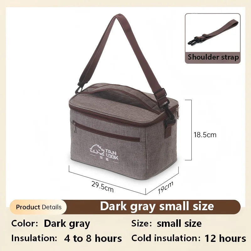 Outdoor camping bag, camping convenience hand-held insulated bag, sports outdoor, outdoor ice bag, large capacity insulated bag Trekker Essentials