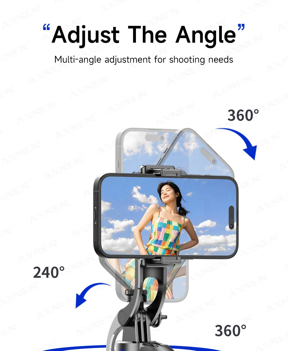 F16 Selfie Stick Tripod with 1708mm Long 8-Section Pole, Bluetooth Remote, 360° Rotation, 1/4 Interface, for Phone Camera Vlog Trekker Essentials