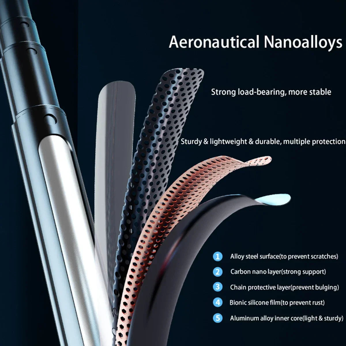 Portable Aluminum Camera Tripod – 360° Rotating Tripod with Wireless Remote for Photography, Video & Live Streaming