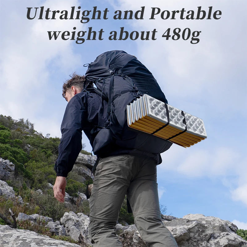 Portable Camping Mat – Waterproof Foam Sleeping Pad for Trekking, Picnic & Travel – Moistureproof & Lightweight