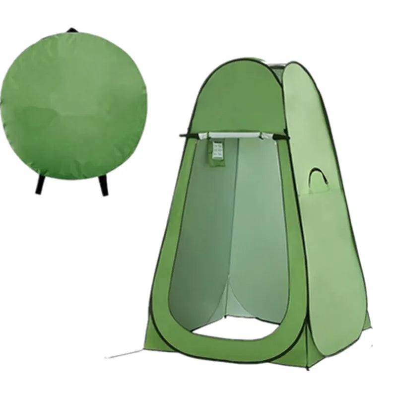 Portable Pop-Up Shower Tent – Outdoor Privacy Shelter for Camping, Beach & Travel (Toilet / Changing Room) Trekker Essentials