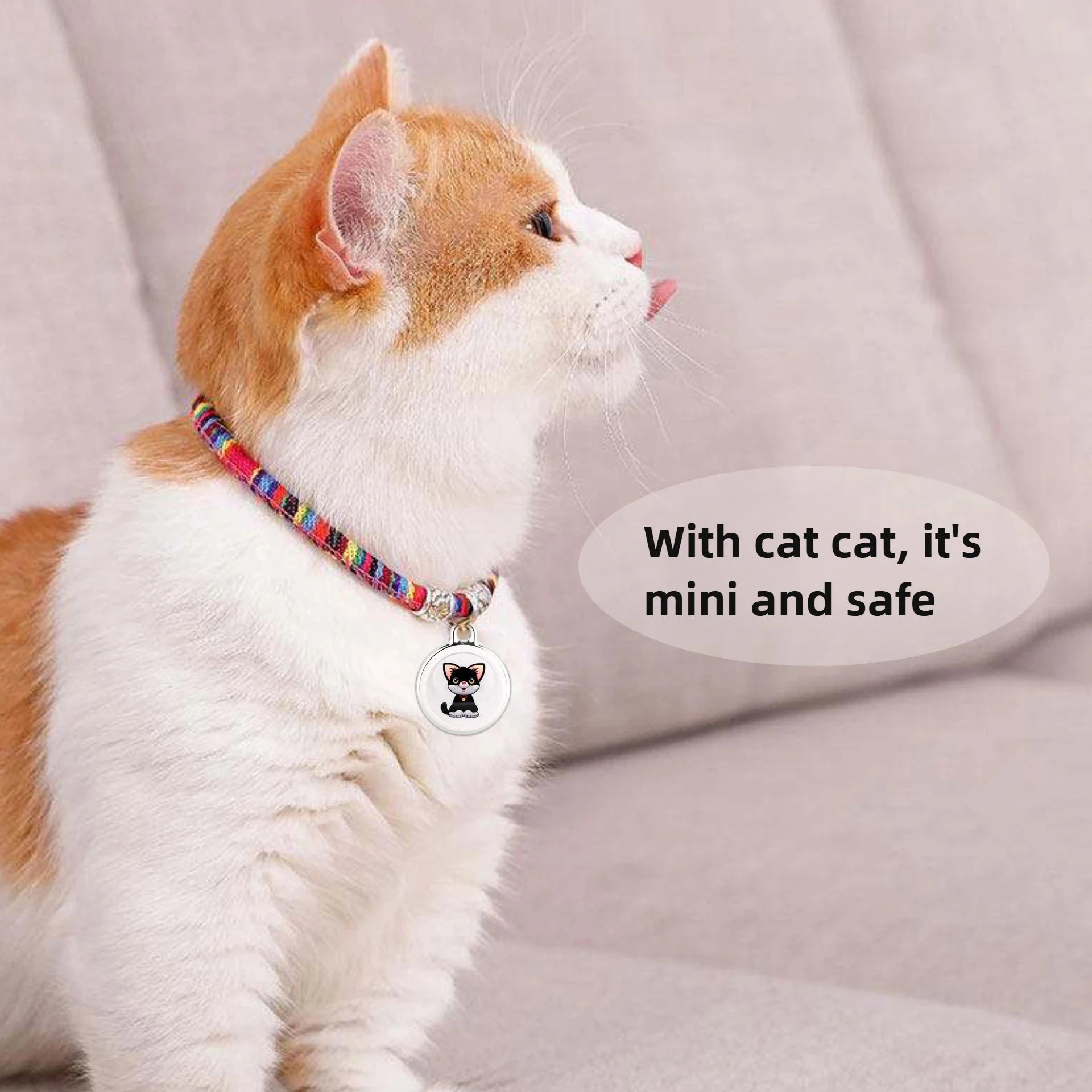 Pet Anti Lost GPS Tracker Bluetooth Compatible Waterproof Smart Real Time Tracking Locator Device for Dog Cat Collar Trekker Essentials