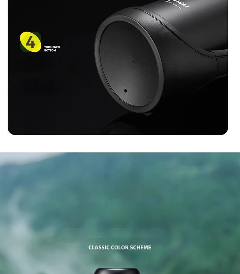 Large Capacity Camping Thermos | 2-in-1 Outdoor Travel Kettle & Cold Pot for Coffee & Hydration