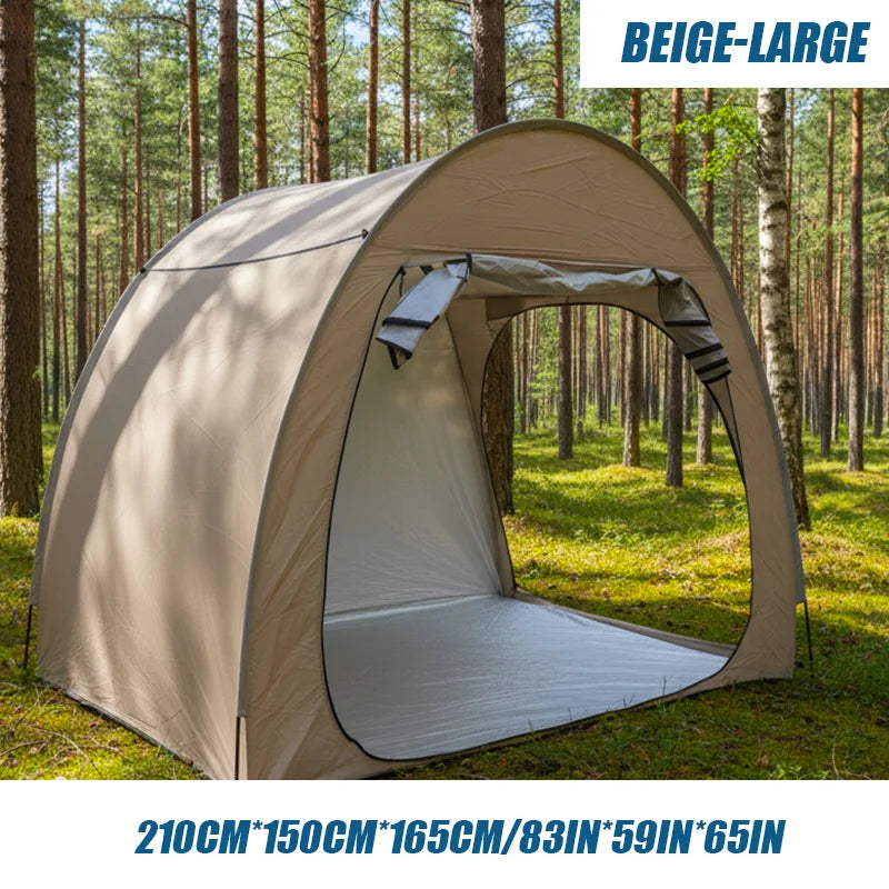 Portable Bike Shelter Storage Tent – Aluminum Alloy Frame, Oxford Fabric, Weatherproof Bicycle Cover Trekker Essentials
