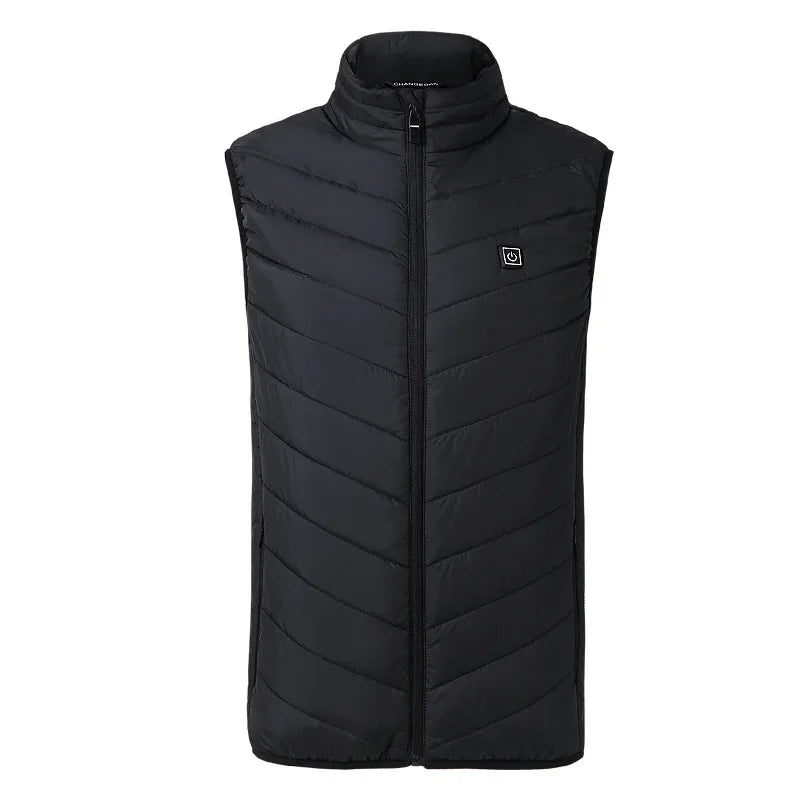 21-Zone Self-Heating Vest with USB Power | Men's & Women's Thermal Heated Jacket for Outdoor Activities