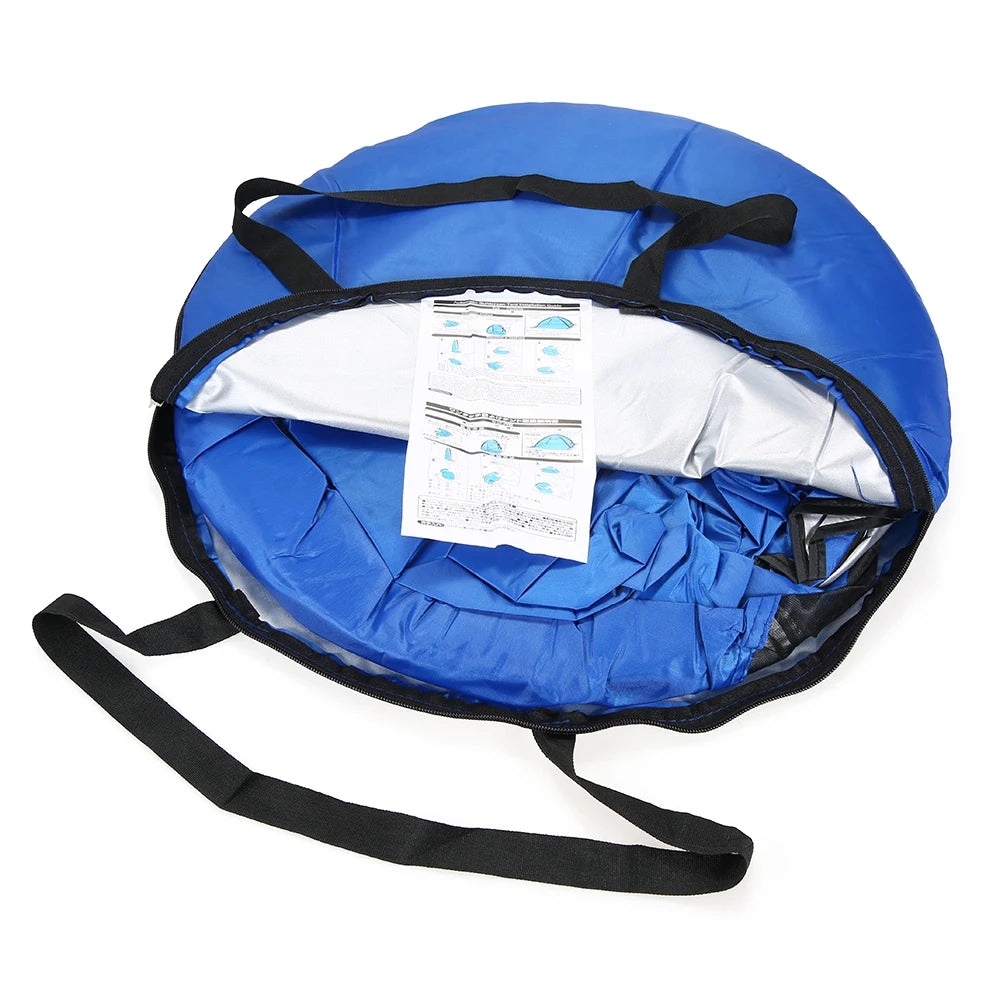 Instant Pop-Up Beach Tent – Lightweight UV Protection Sun Shelter for Camping & Outdoor Travel (1–2 Person) Trekker Essentials