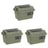 1.1L Outdoor Tissue Storage Box – Waterproof Camping Organizer for Napkins, Seasoning Bottles & Sundries (Army Green/Black/Beige)