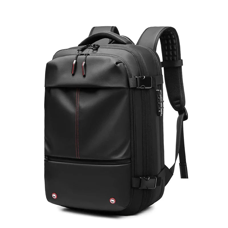 Travel Men 17 inch Laptop Backpack vacuum compression Backpack Business Large Capacity school Backpack expand outdoor backpack Trekker Essentials