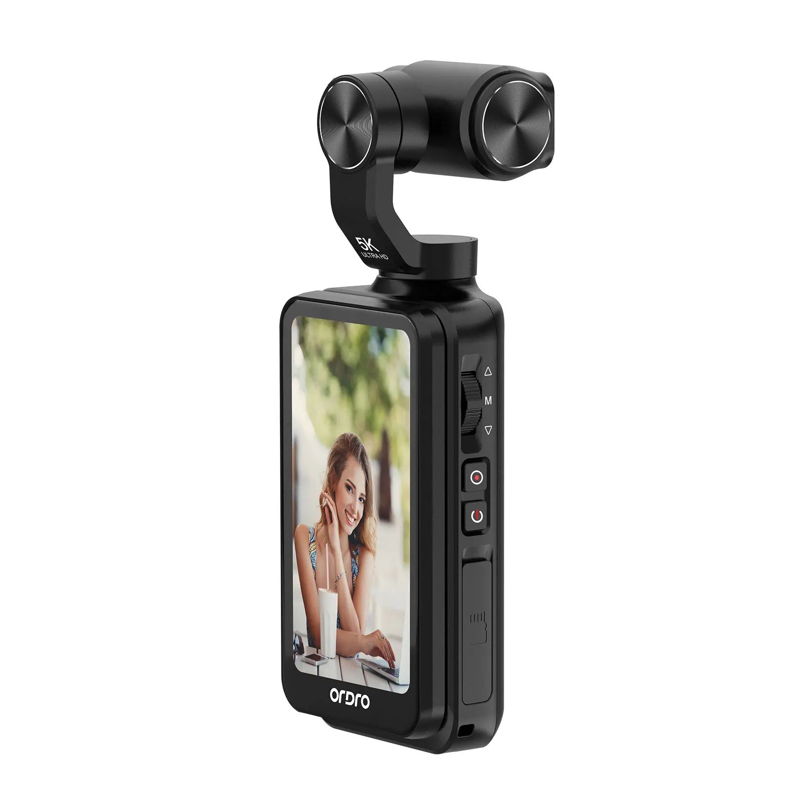 ORDRO M5 Action Camera 4k Handheld Pocket Digital Camcorder 3-axis Gimbal Stabilization IR Night Vision Vlog Videos Camara Trekker Essentials