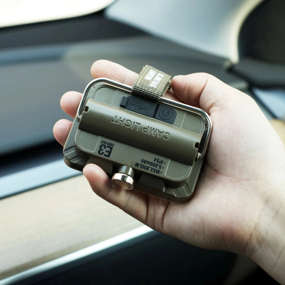 5000mAh Rechargeable LED Camping Tent Light – Portable Waterproof Hanging Lantern for Outdoor & Emergency Lighting Trekker Essentials