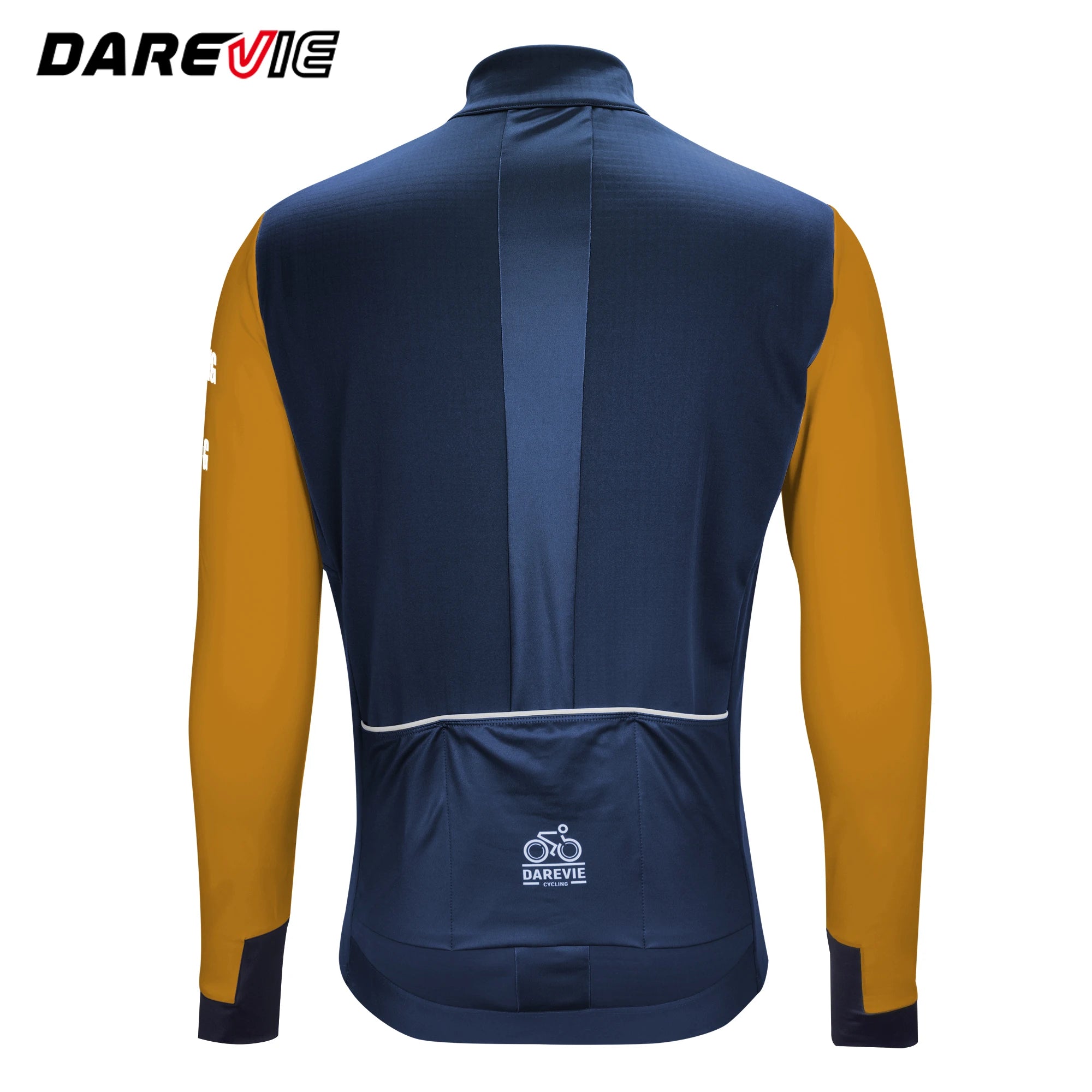 Men's Pro Cycling Jacket: Windproof Fleece Thermal Jacket with Breathable & Reflective Design