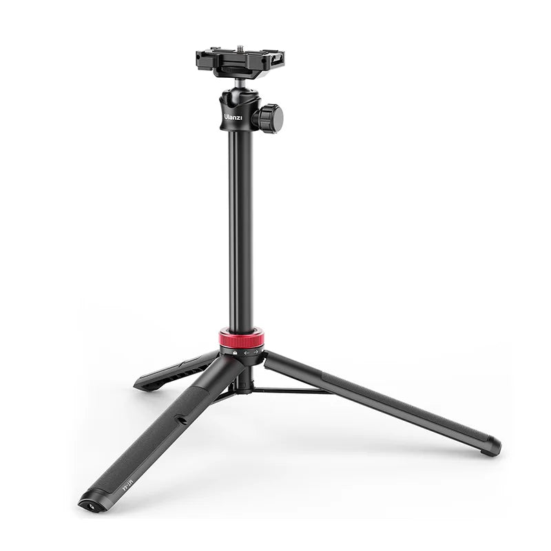 Extendable Vlog Tripod Stand with Phone Mount – 42" for DSLR, Smartphone, GoPro