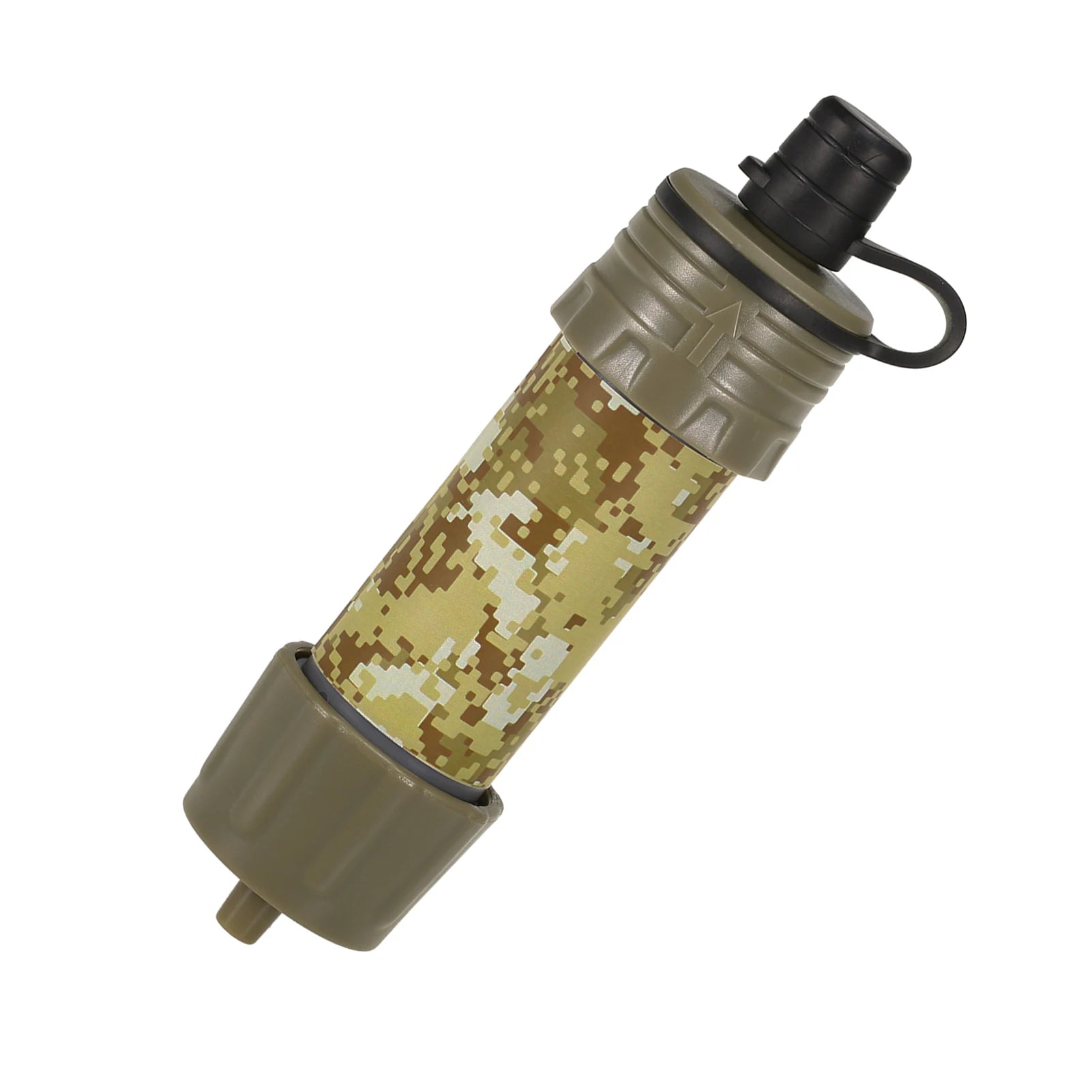Portable Water Filter Straw – Emergency Survival Water Purifier for Camping, Hiking & Backpacking Trekker Essentials