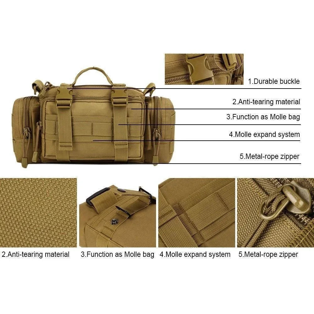Outdoor Backpack Hunting Waist Pack Waist Bag Camping Hiking Pouch Chest Bag Trekker Essentials