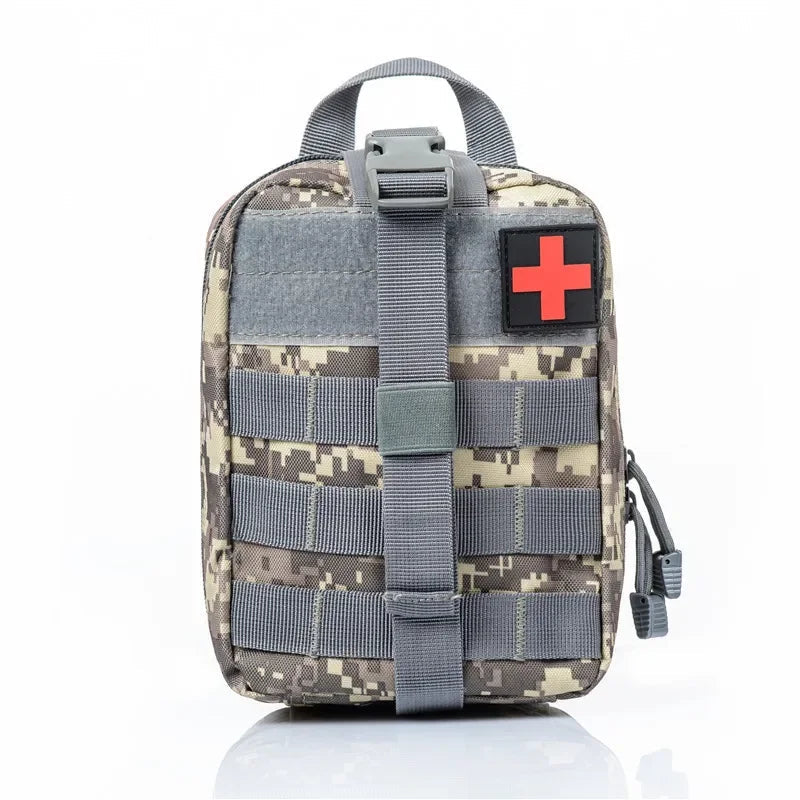 Survival First Aid Kit Survival Full Set Molle Outdoor Gear Emergency Kits Trauma Bag Camping Hiking IFAK Adventures Trekker Essentials