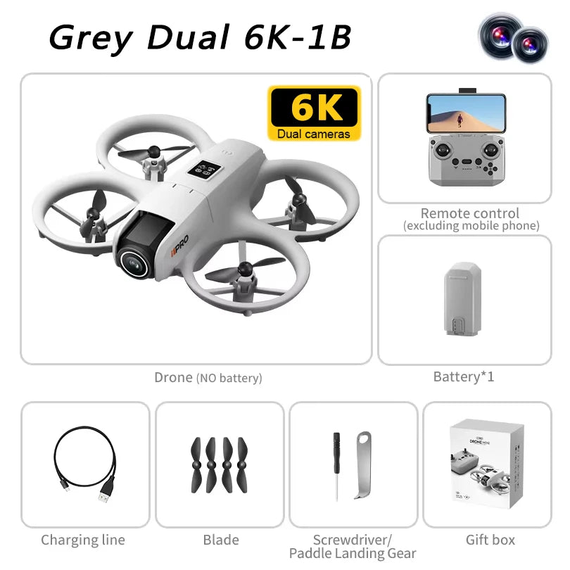 Xiaomi i1PRO Drone Professional 8K Camera Drone 5G WIFI FPV UAV With screen remote control RC Dron avoidance Aerial Quadcopter Trekker Essentials