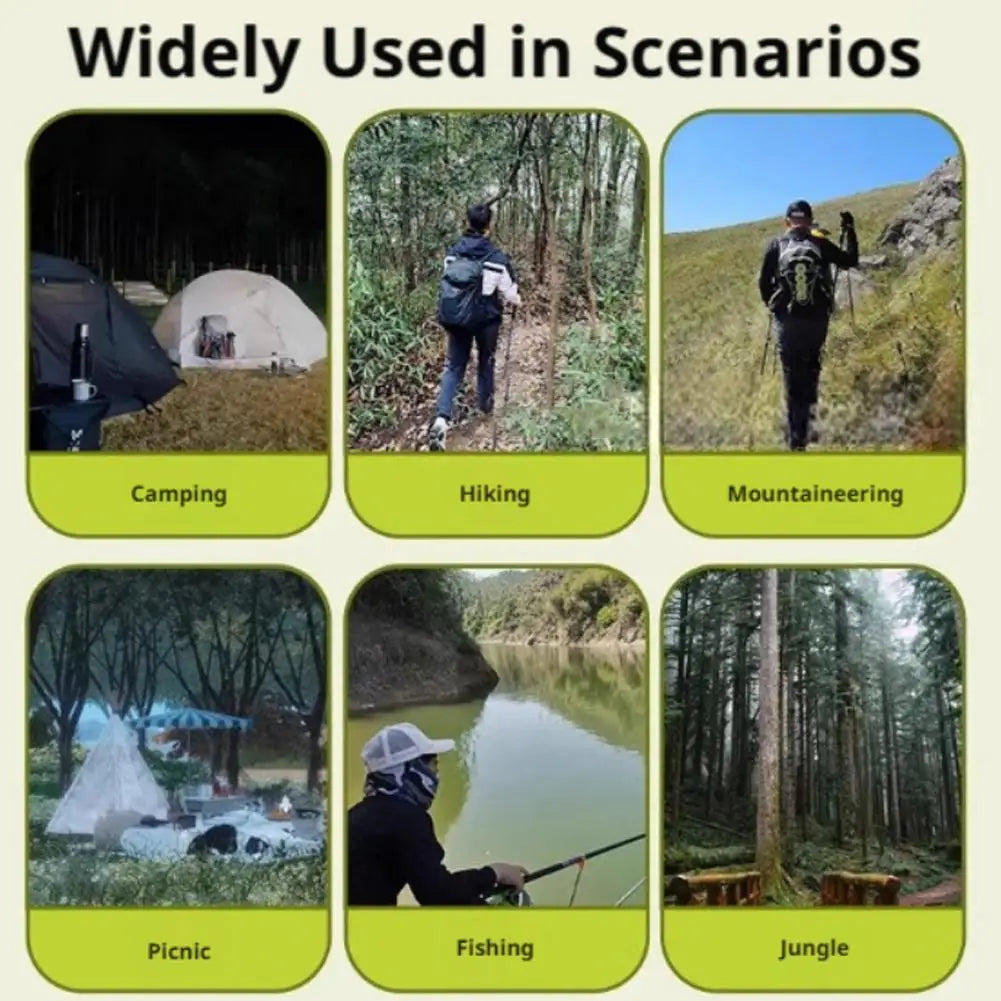 Portable Bear Repellent Spray Outdoor Animal Deterrent Camping Hiking Protection Pepper Essential Oil Dog Repeller Safety Tool Trekker Essentials