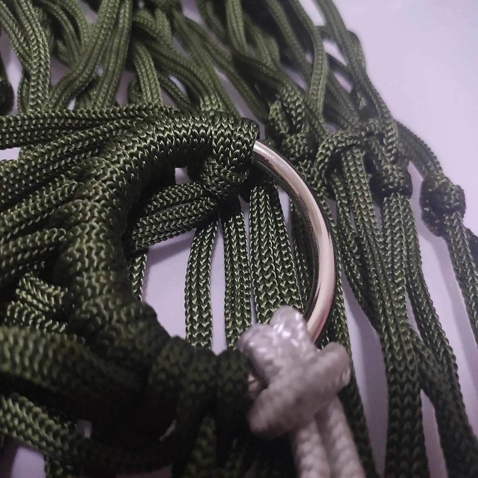 Portable Camping Hammock with Mesh Net – Lightweight, Travel-Friendly for Beach, Garden & Outdoor Adventures