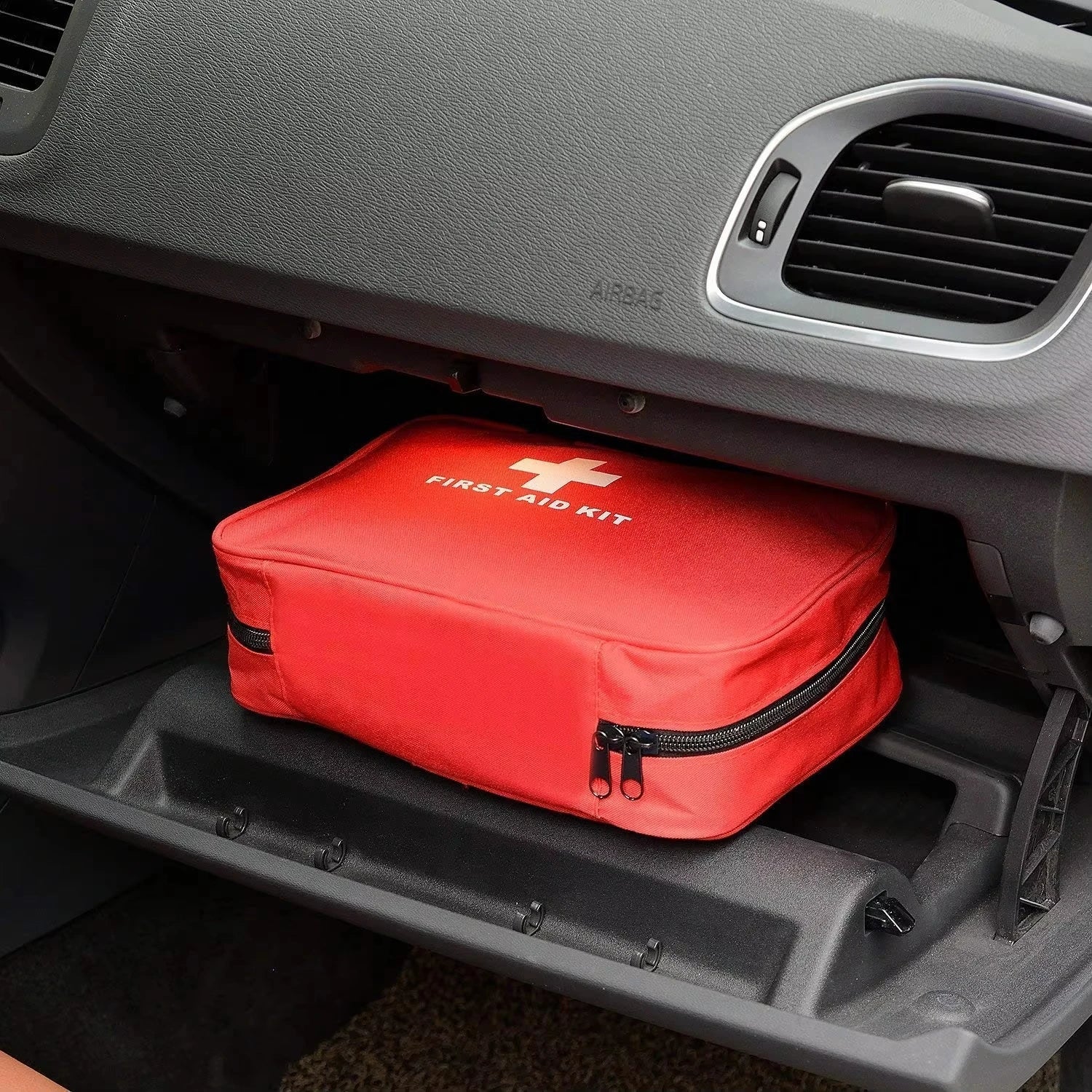 184pcs First Aid Kit, Multi-purpose Emergency Medical Supplies Portable Medical Bag, For Outdoor Hiking, Camping And More Rescue Trekker Essentials