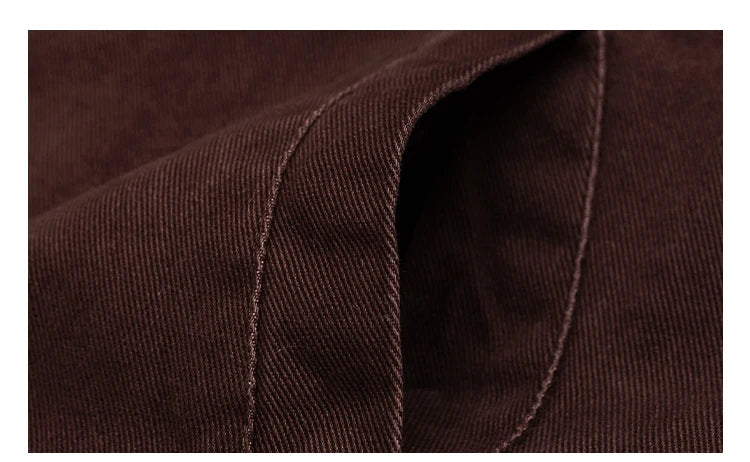 Vintage Polar Fleece Jacket Men's Winter Thick Loose Fit Streetwear Warm Coat