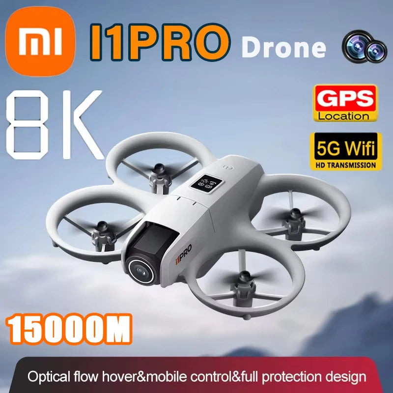 Xiaomi i1PRO Drone Professional 8K Camera Drone 5G WIFI FPV UAV With screen remote control RC Dron avoidance Aerial Quadcopter Trekker Essentials
