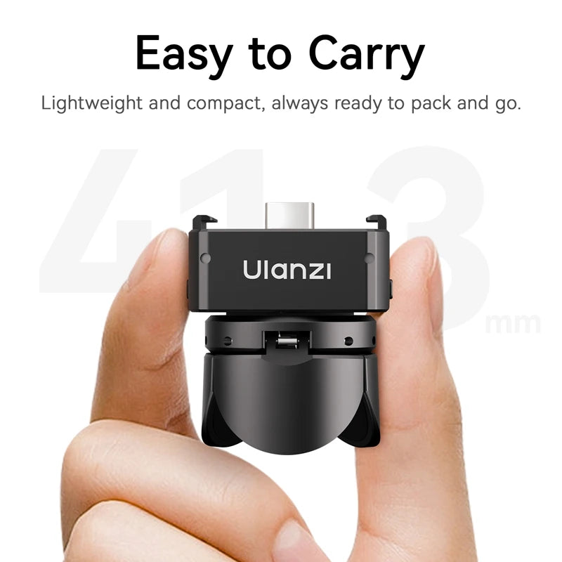 Kit de mini trípode Ulanzi Pocket 3 para DJI Osmo Pocket 3 - PK-08 + PK-11