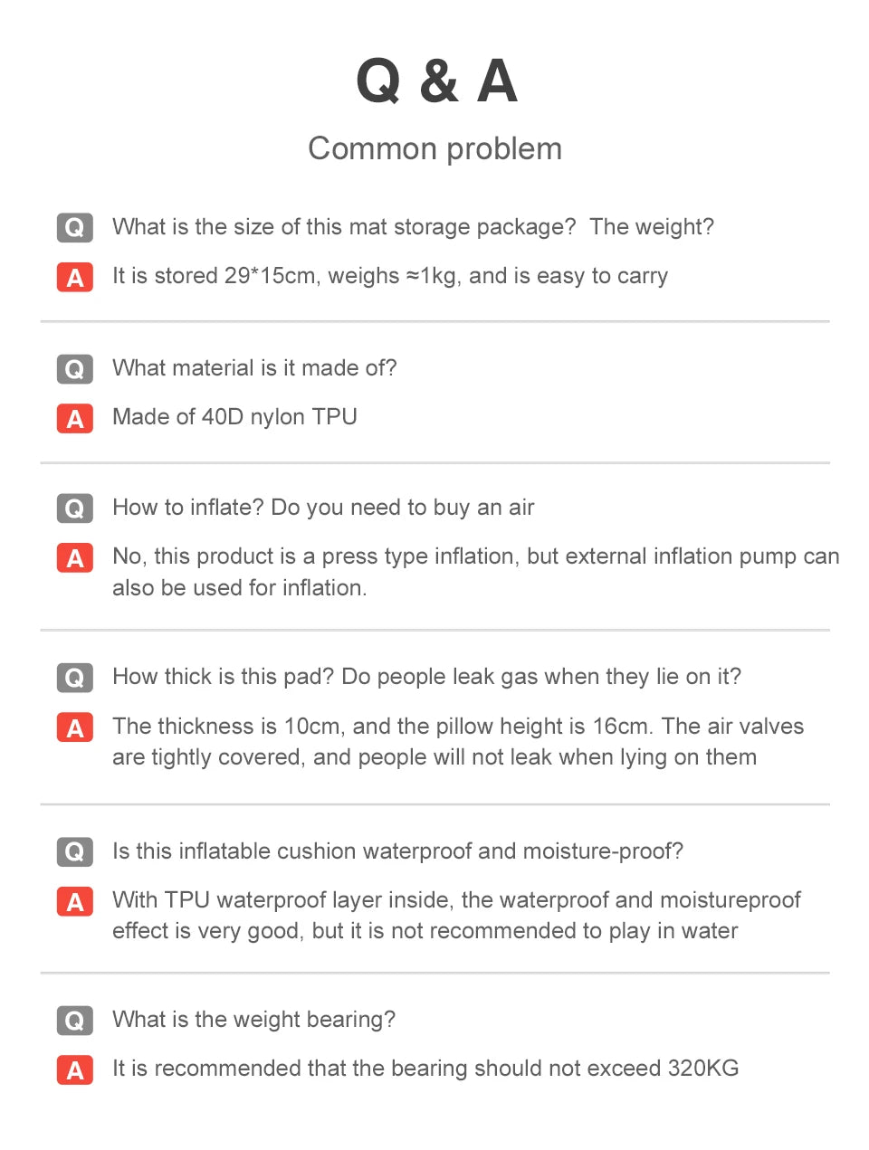 Outdoor Thicken Camping Mattress Ultralight Self-inflating Air Mattress Built-in Inflator Pump For Travel Hiking Fishing Trekker Essentials
