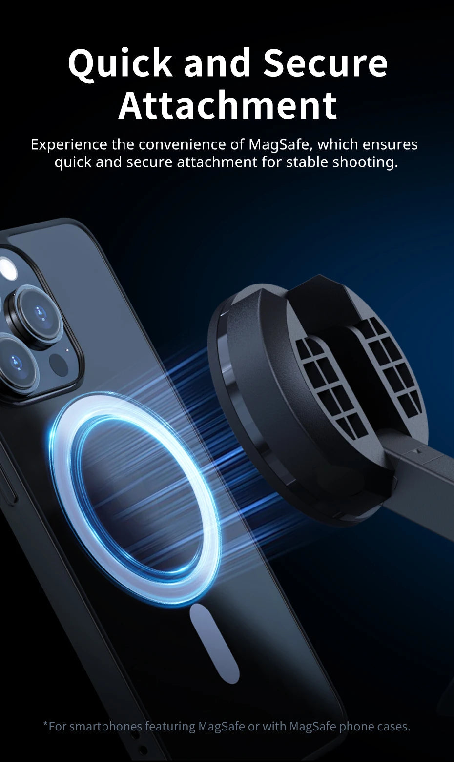 Ulanzi MT-84 1.53M Magsafe Selfie Stick Tripod Stand Bluetooth Remote Phone Extension Tripod for IPhone 16 15 LiveStreaming Vlog Trekker Essentials