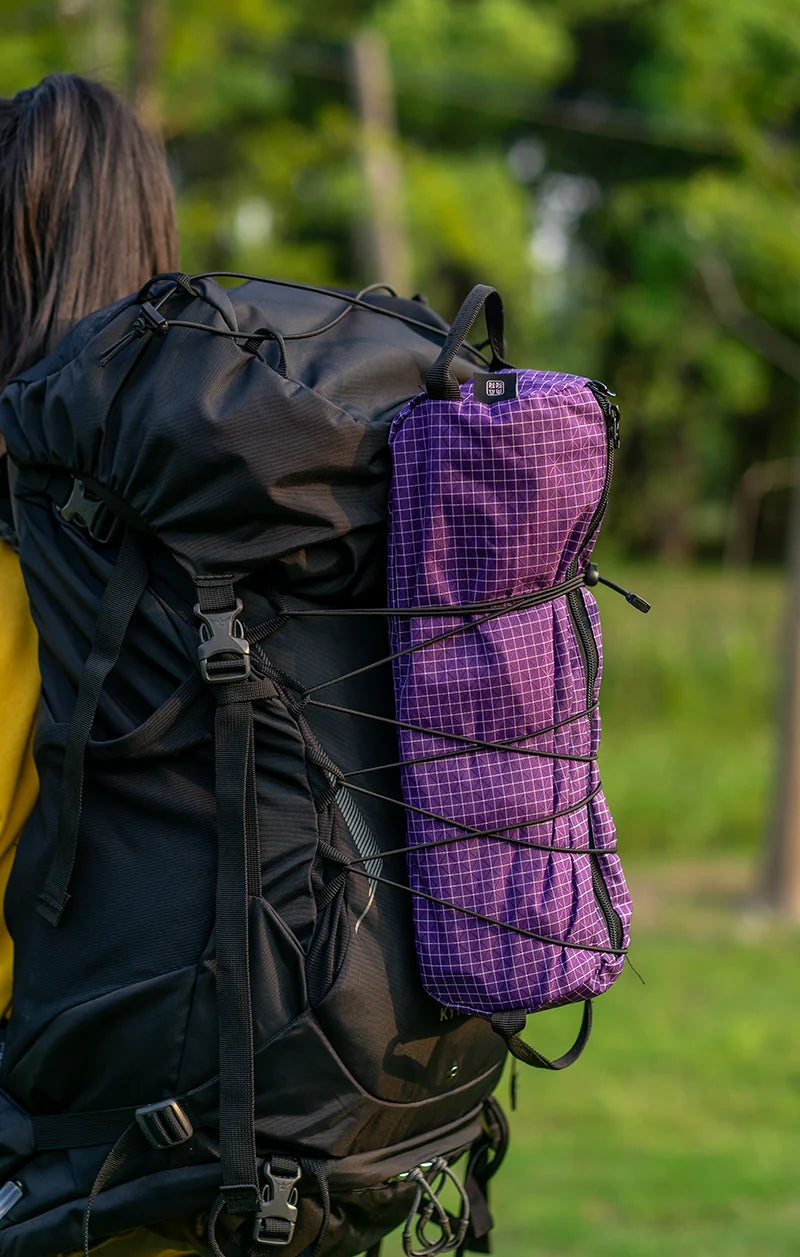 UHMWPE xpac Storage Pack -Ultralight Hiking Backpack Side Pocket Chair Tent Bag Tactical Waterproof Camping Gear Equipment Trekker Essentials