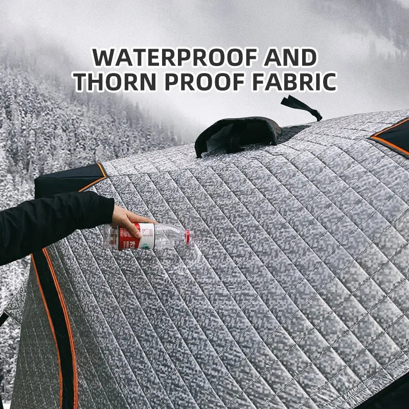 Winter Ice Fishing Outdoor Camping Tent with Cotton