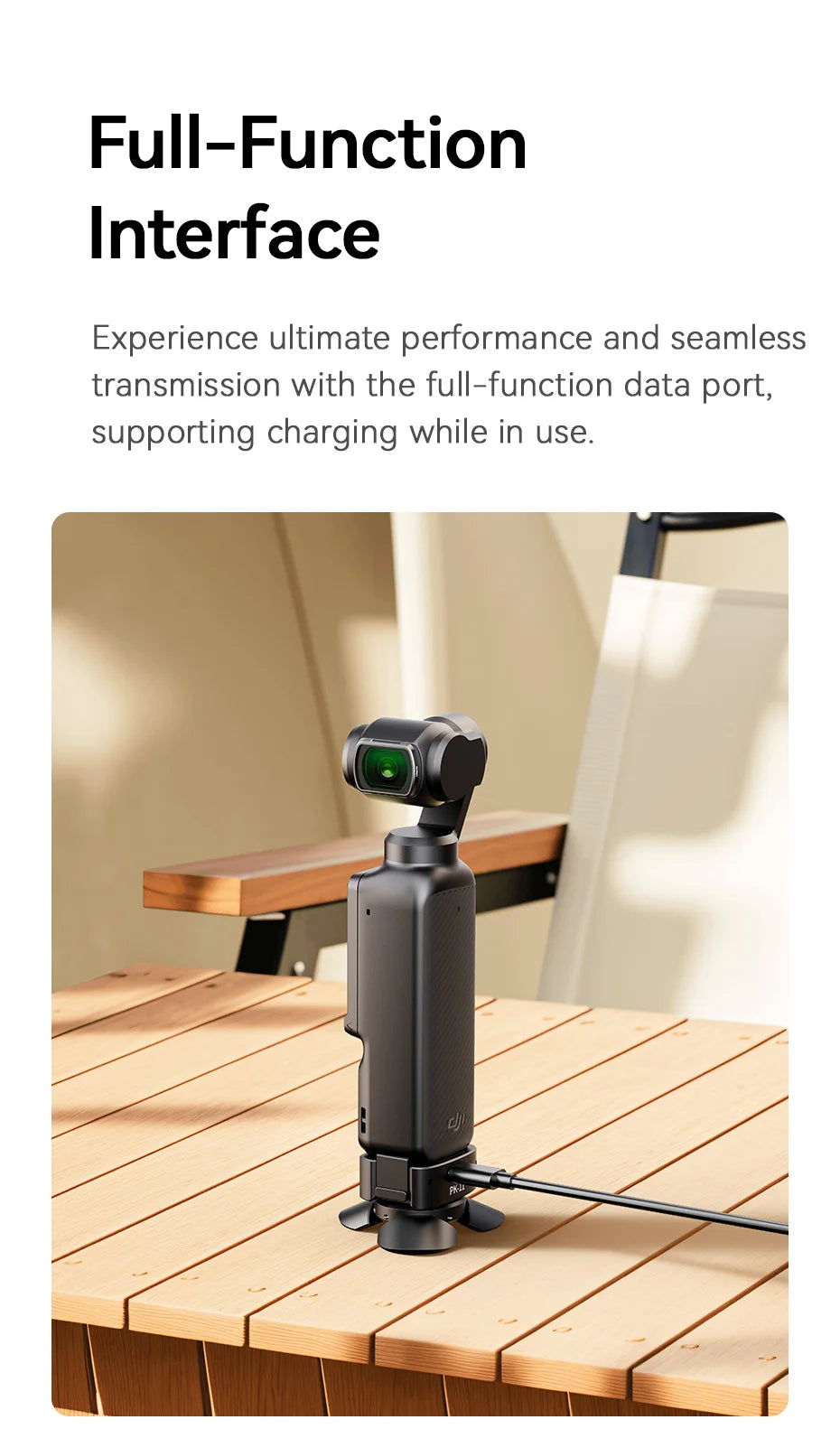 Kit de mini trípode Ulanzi Pocket 3 para DJI Osmo Pocket 3 - PK-08 + PK-11