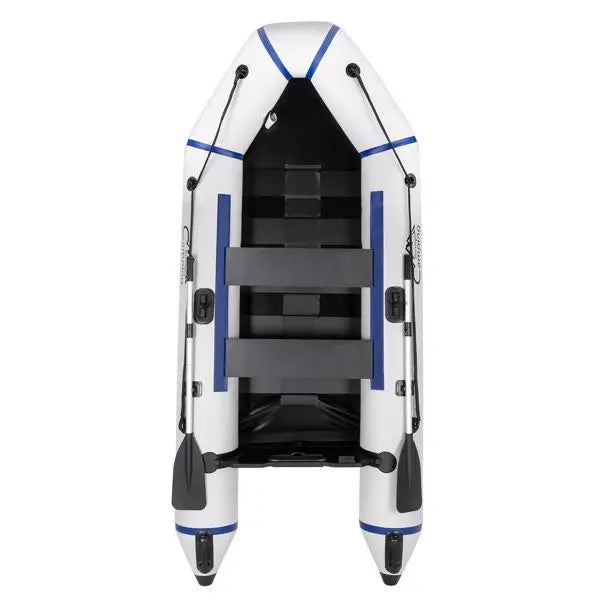 10ft Heavy-Duty Inflatable Boat with Hard Deck, 330kg Capacity for Fishing & Recreation