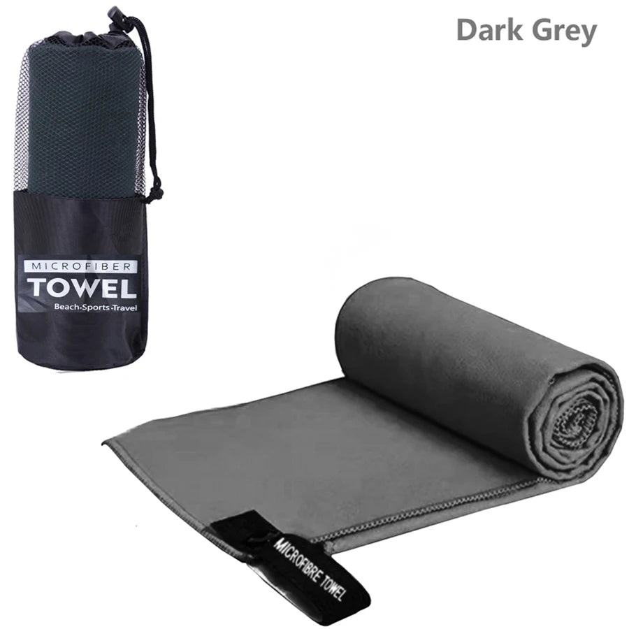 Quick-Dry Sports Towel 40x80cm - Ultra Absorbent Microfiber Towel for Camping, Gym, Yoga, Beach & Outdoor Activities
