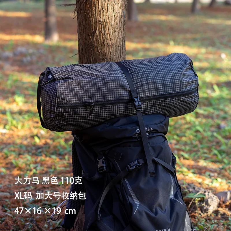 [HODR] Dyneema XPAC Storage Pouch Ultralight Hanging Pack for Backpack Tent Chair or Gear Outdoor Top Bag Hiking  Gear Organizer Trekker Essentials