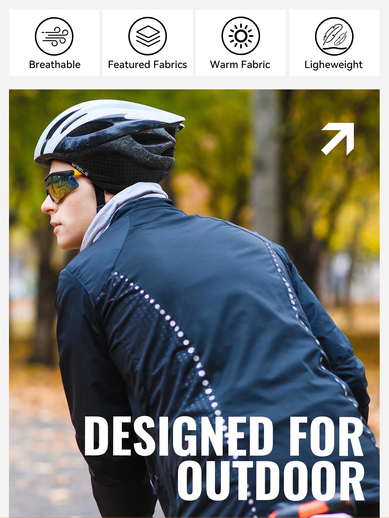 Thermal Fleece Ear Warmer Headband – Running Cycling Ski Windproof Sport Band