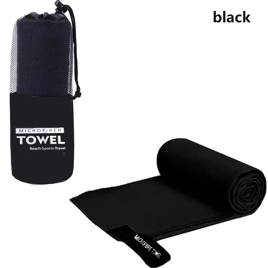 Quick-Dry Sports Towel 40x80cm - Ultra Absorbent Microfiber Towel for Camping, Gym, Yoga, Beach & Outdoor Activities