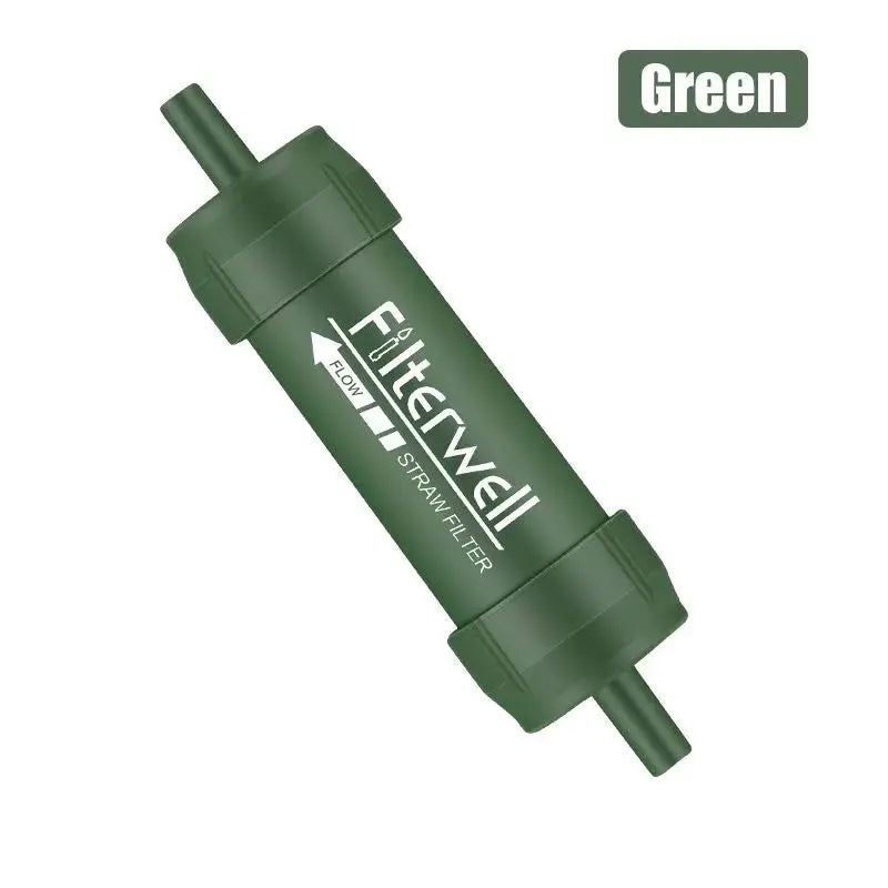 Portable Water Filter for Camping & Hiking – 0.01 Micron Backpacking Water Purifier with Squeeze Bag Trekker Essentials