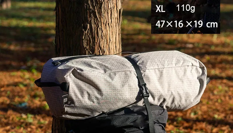 UHMWPE xpac Storage Pack -Ultralight Hiking Backpack Side Pocket Chair Tent Bag Tactical Waterproof Camping Gear Equipment Trekker Essentials