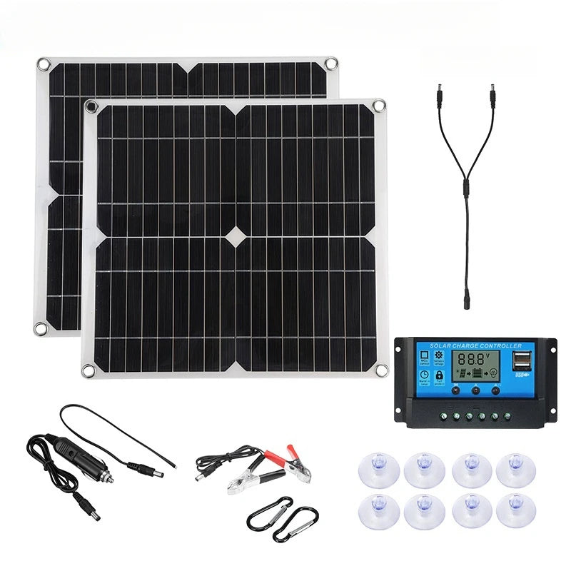 300W Solar Panel DC12V Solar Charging
