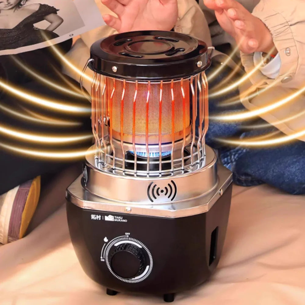 Portable Cassette Gas Heater | 2700W Outdoor Warmer for Camping, Patio & Emergency Heat