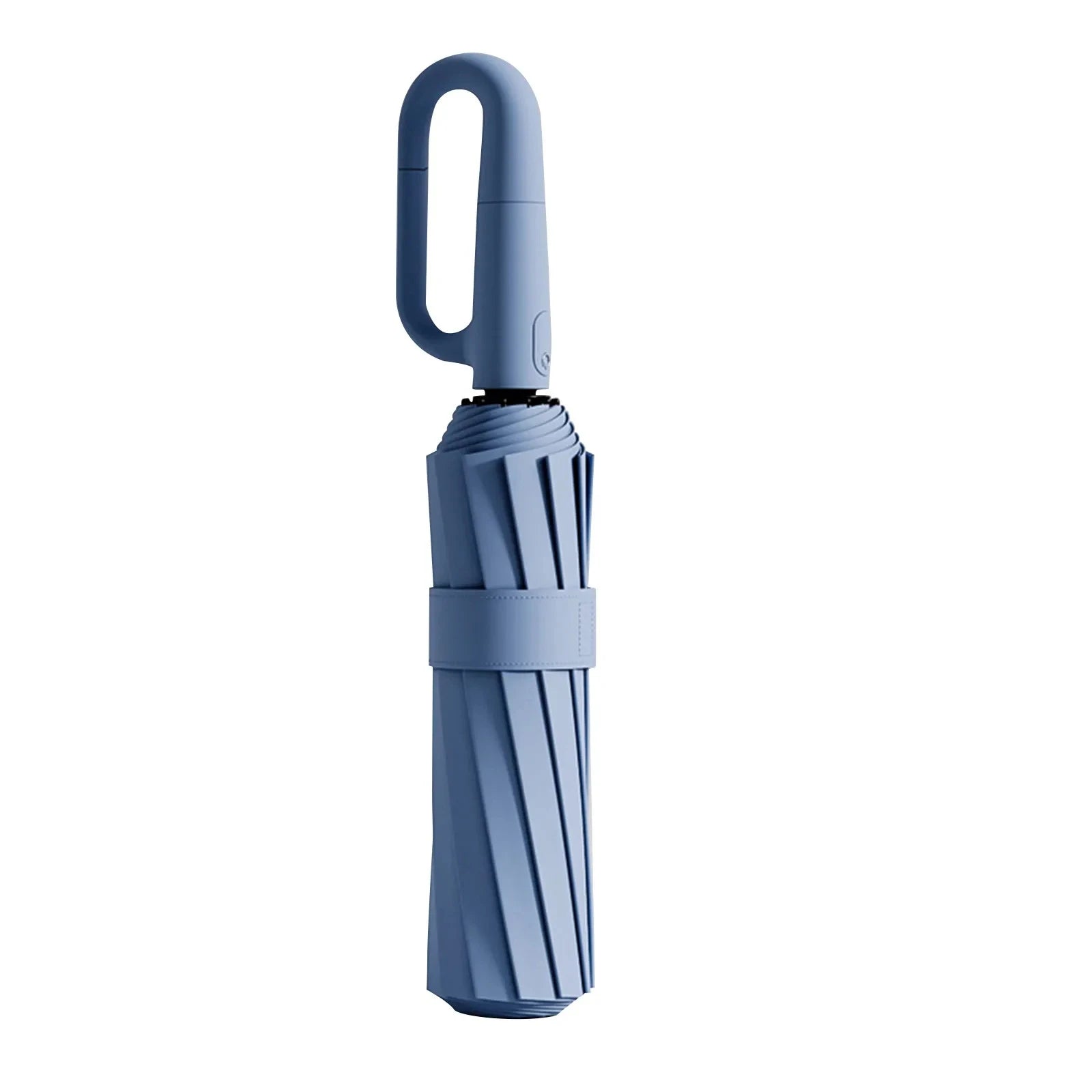 20Bones Windproof Fully Automatic Folding Umbrella with Loop Buckle UPF50+ Protable Compact Sun Rain Umbrellas for Women and Men Trekker Essentials