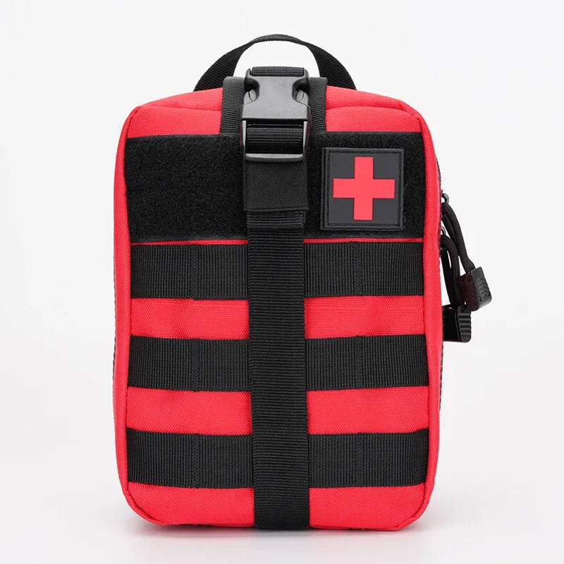 Survival First Aid Kit Survival Full Set Molle Outdoor Gear Emergency Kits Trauma Bag Camping Hiking IFAK Adventures Trekker Essentials
